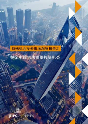 普华永道：2023特殊机会投资市场观察报告-掘金中国司法重整投资机会.pdf
