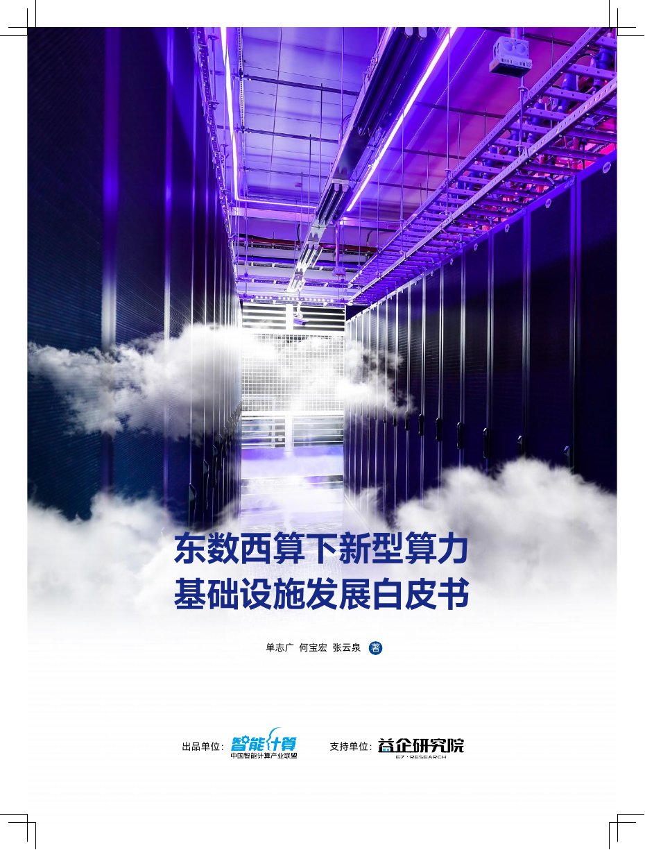 东数西算下新型算力基础设施发展白皮书.pdf