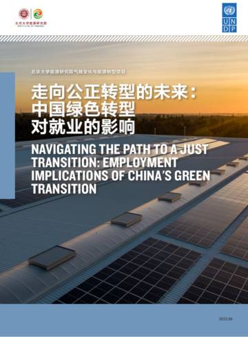 能研院&UNDP：2023走向公正转型的未来：中国绿色转型对就业的影响研究报告.pdf