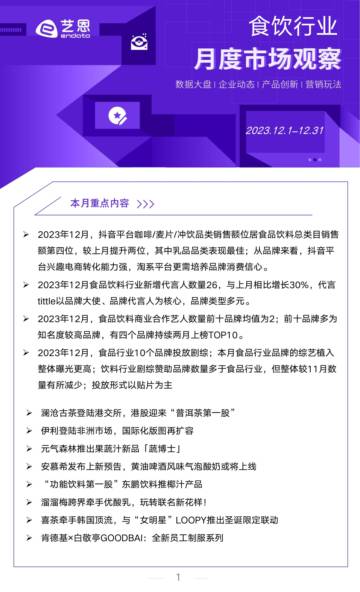 艺恩：2023年12月食饮行业月度市场观察报告.pdf