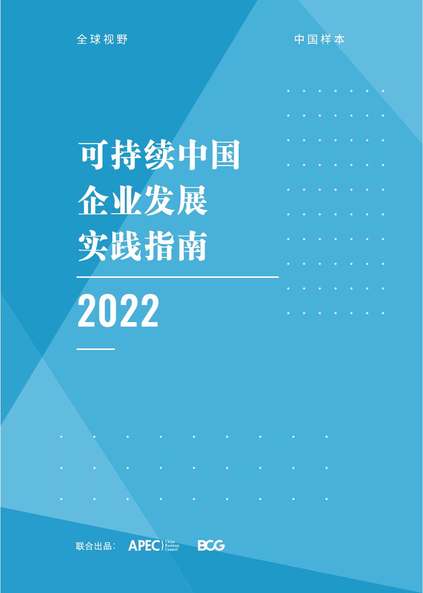 波士顿咨询：可持续中国企业发展实践指南（2022）.pdf